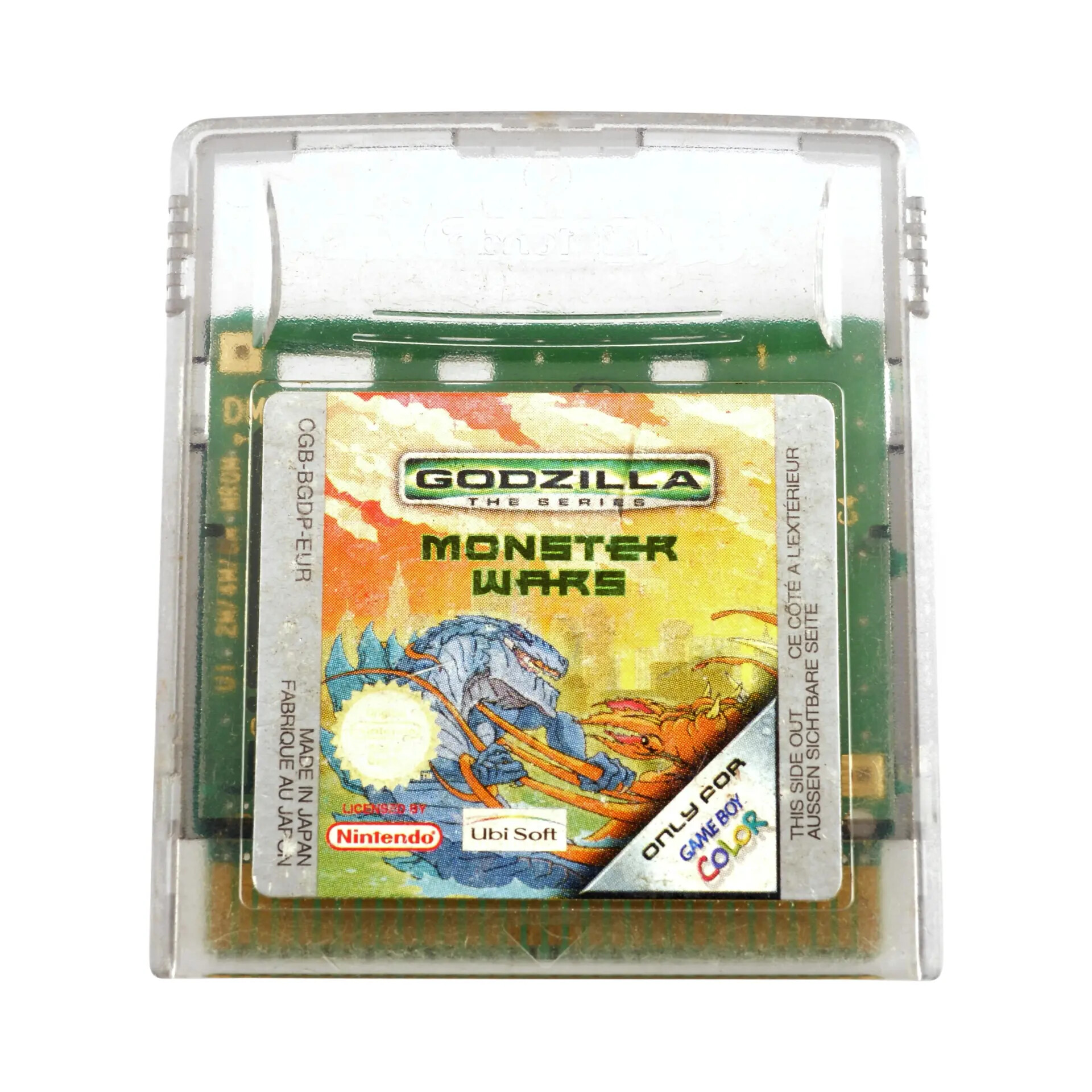 Godzilla The Series: Monster Wars - Gameboy Color Games