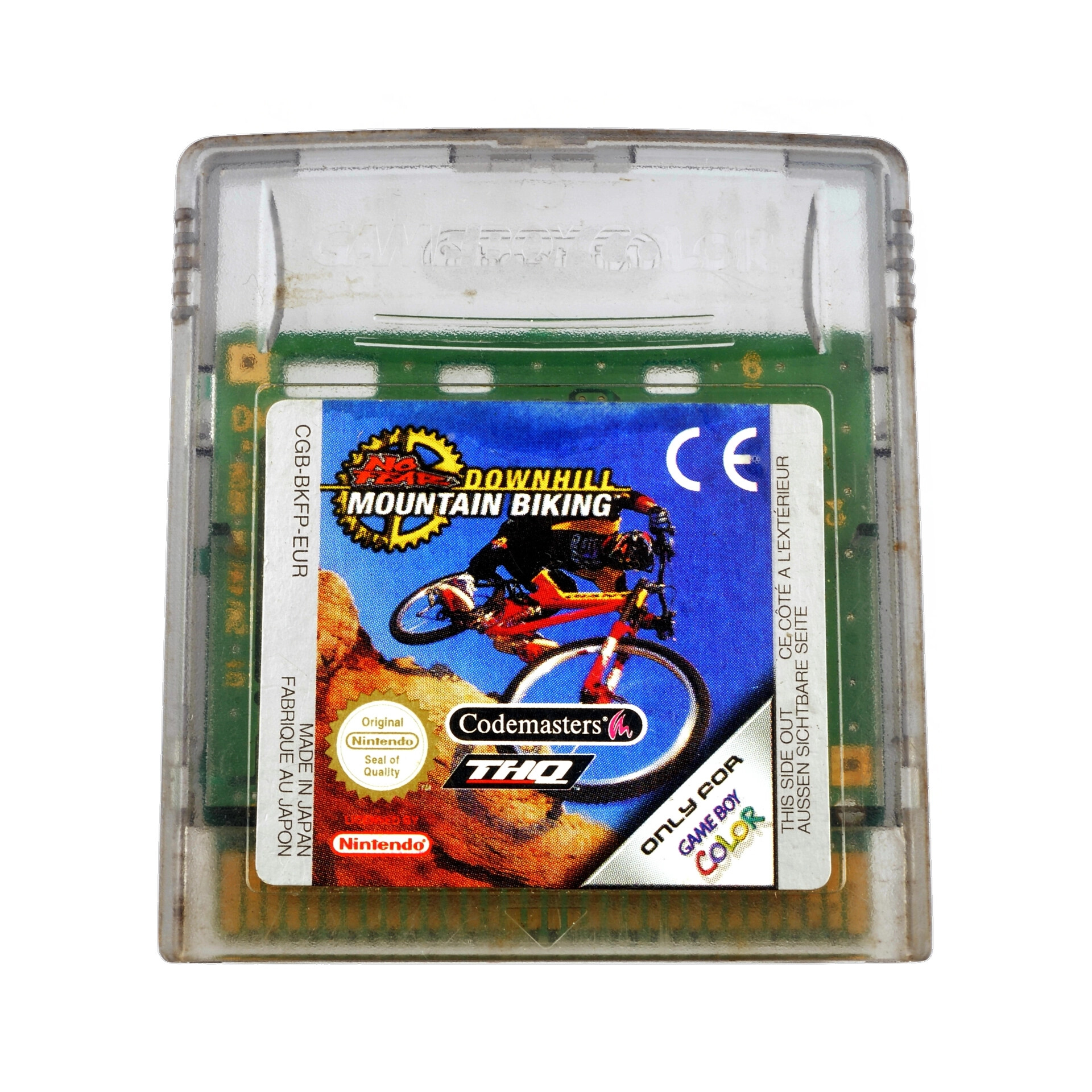 No Fear Downhill Mountain Biking - Gameboy Color Games