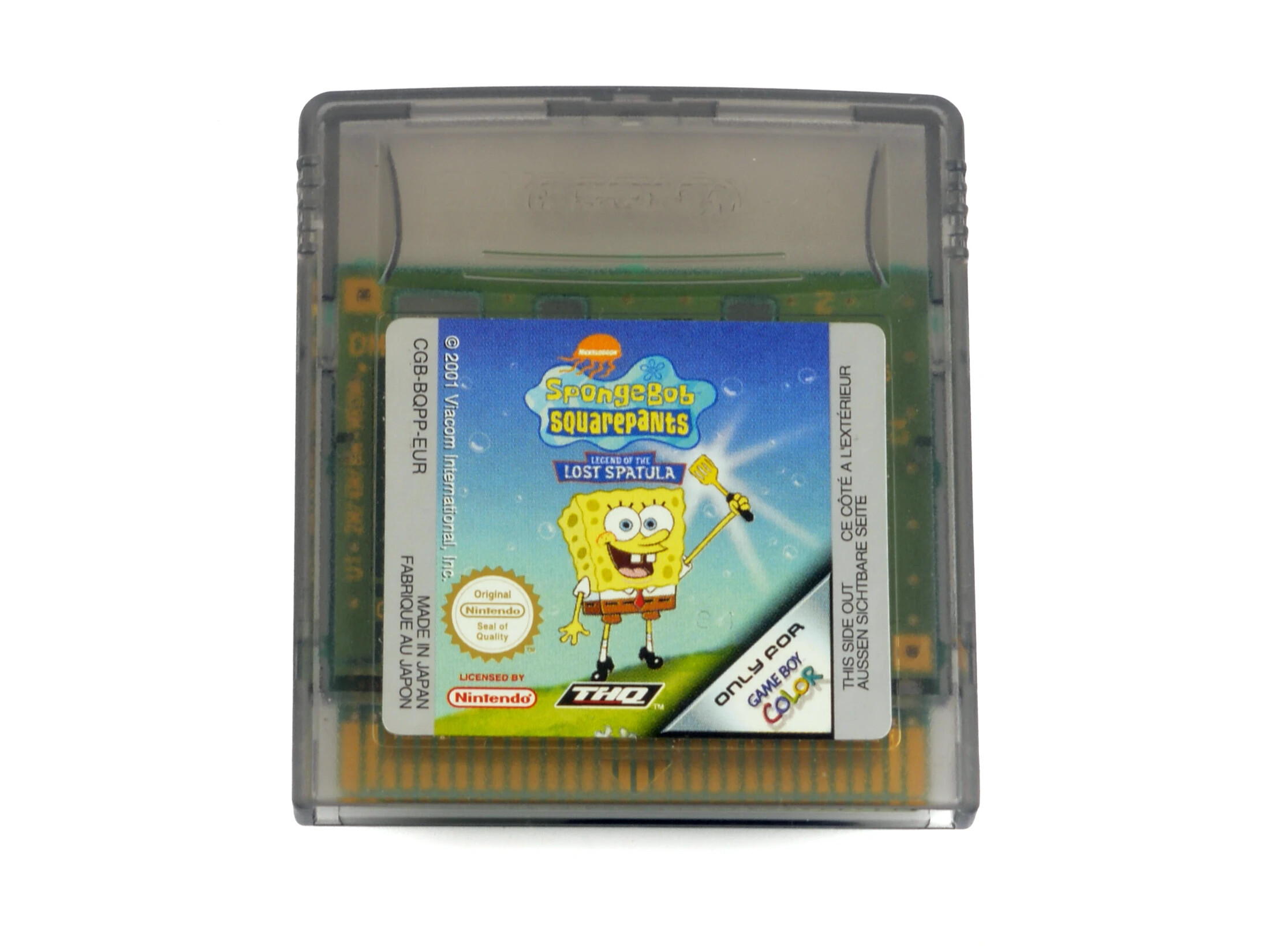 SpongeBob Squarepants: Legend of the Lost Spatula - Gameboy Color Games