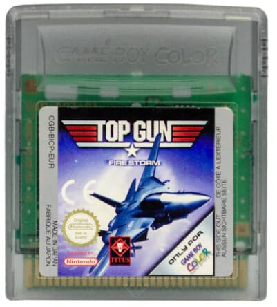 Top Gun: Firestorm - Gameboy Color Games
