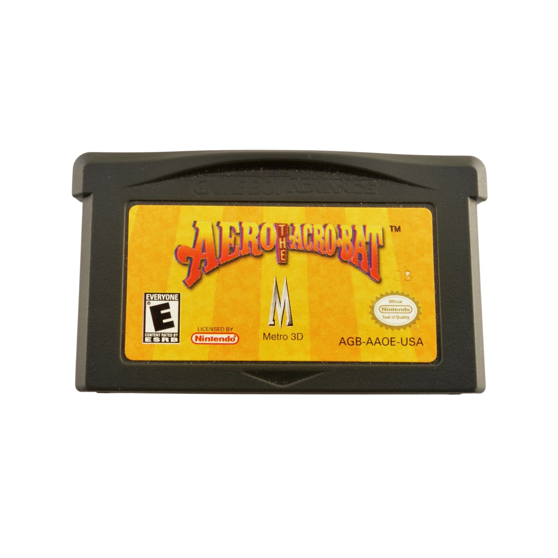 Aero the Acro-Bat - Gameboy Advance Games