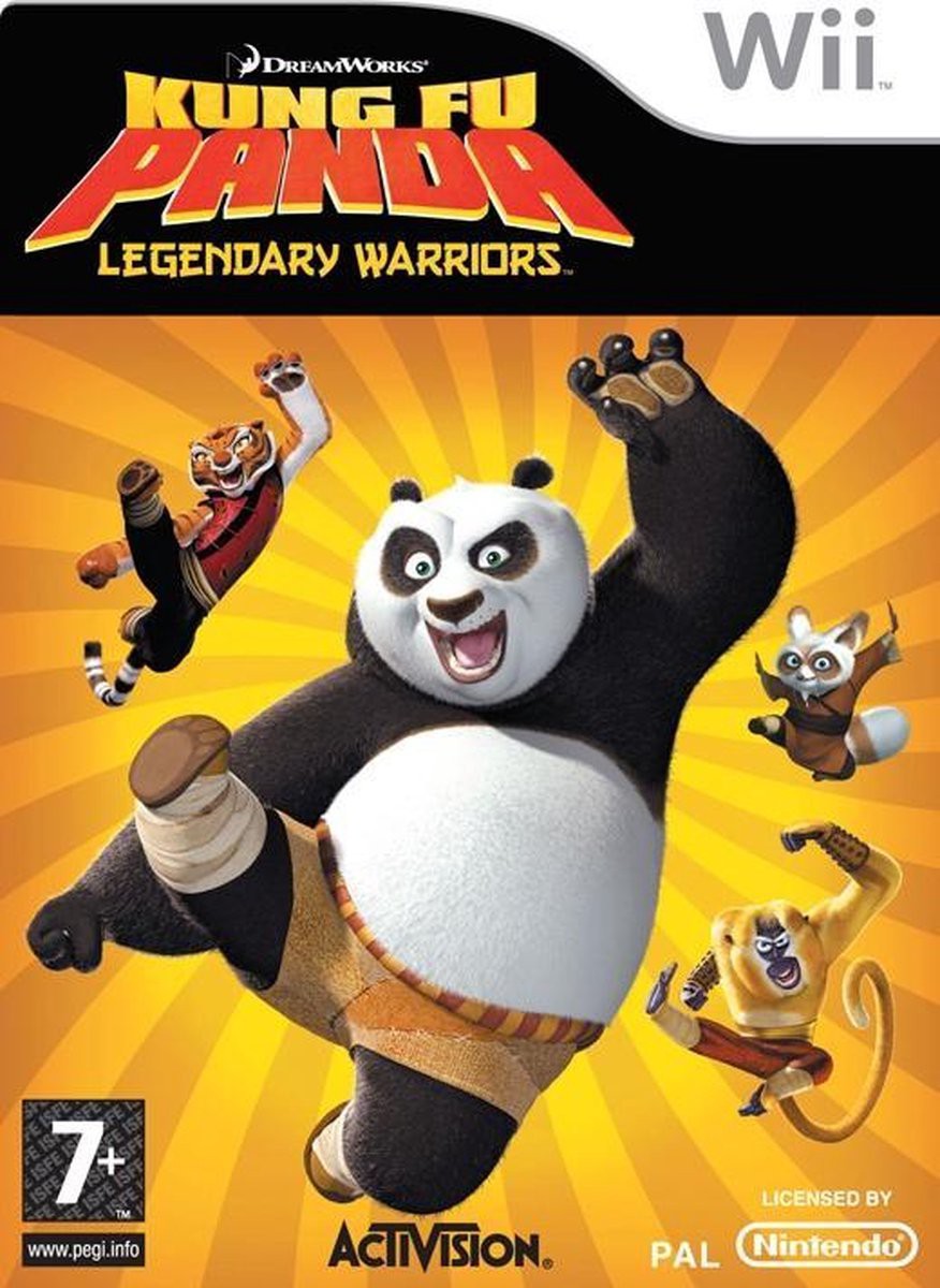 DreamWorks Kung Fu Panda: Legendary Warriors - Wii Games