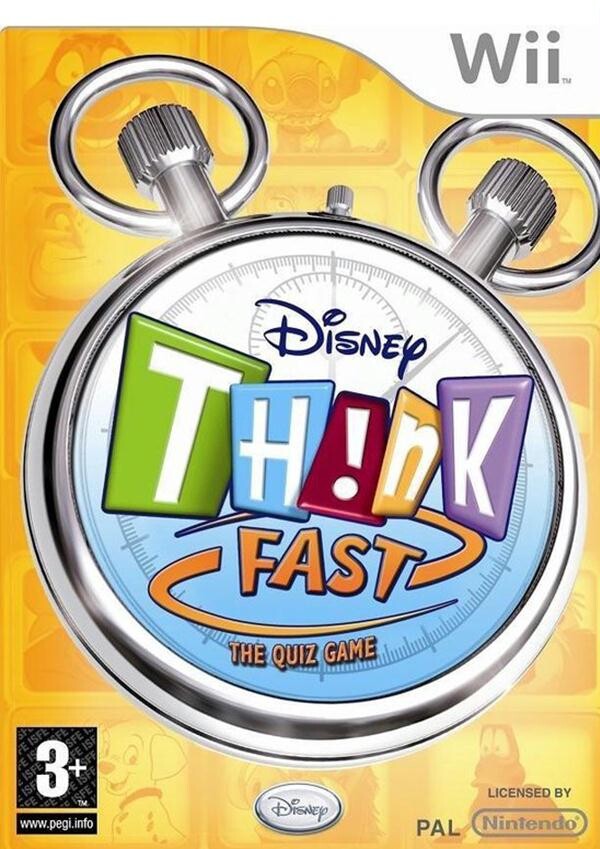 Disney Th!nk Fast: The Quiz Game - Wii Games