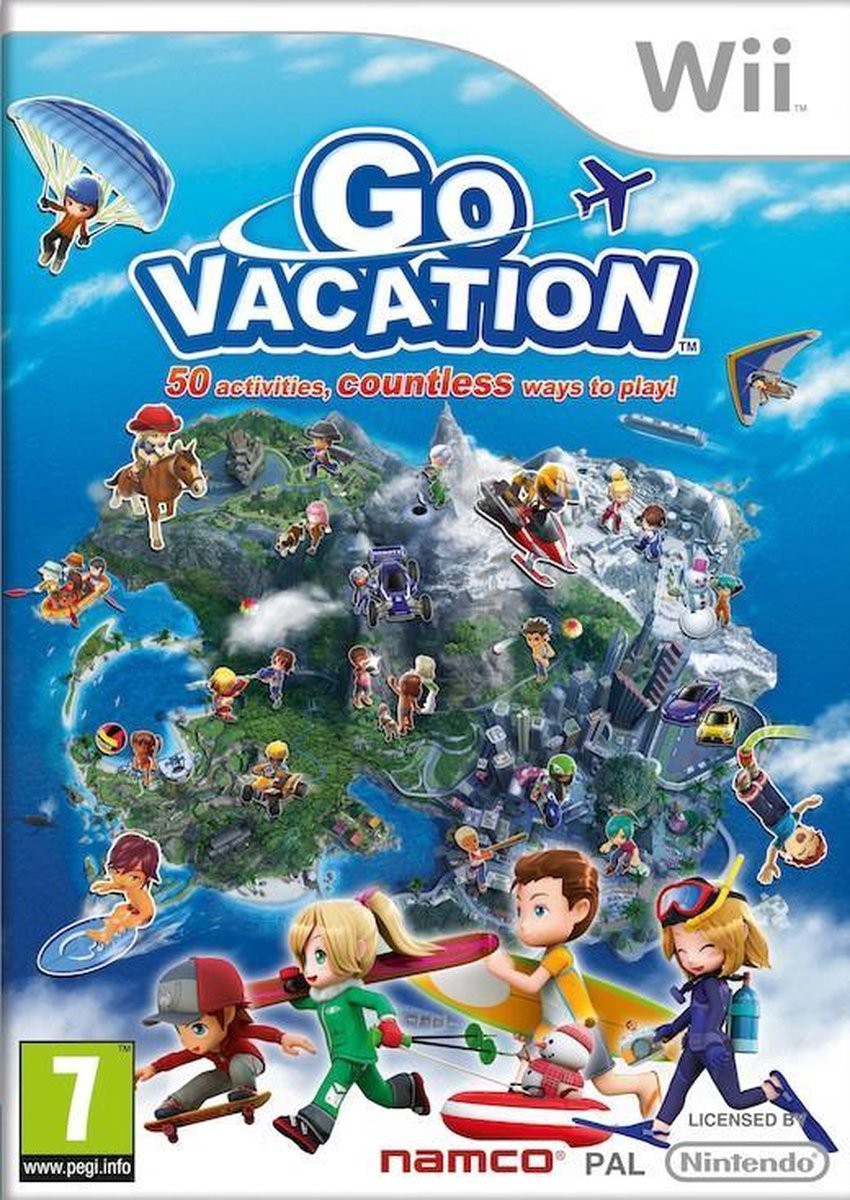Go Vacation - Wii Games