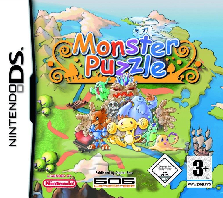 Monster Puzzle - Nintendo DS Games
