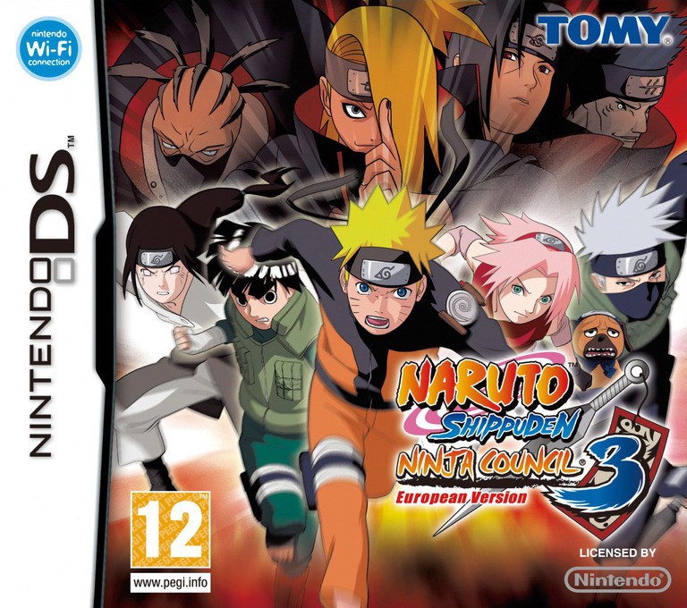 Naruto Shippuden - Ninja Council 3 - European Version - Nintendo DS Games