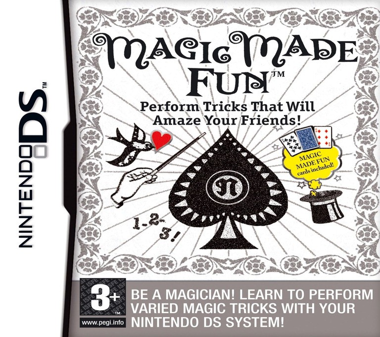 Magic Made Fun - Perform Tricks That Will Amaze Your Friends! - Nintendo DS Games
