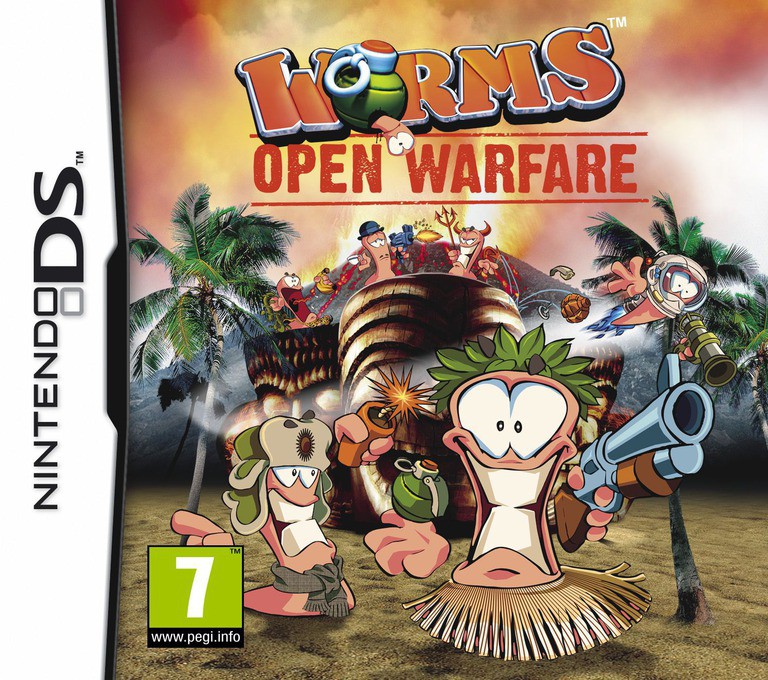 Worms - Open Warfare - Nintendo DS Games