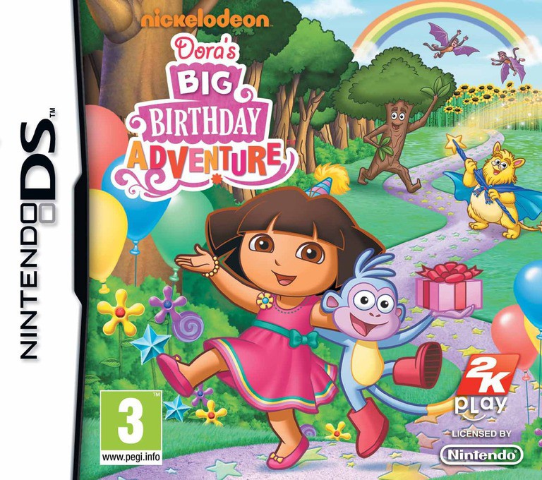 Dora's Big Birthday Adventure - Nintendo DS Games