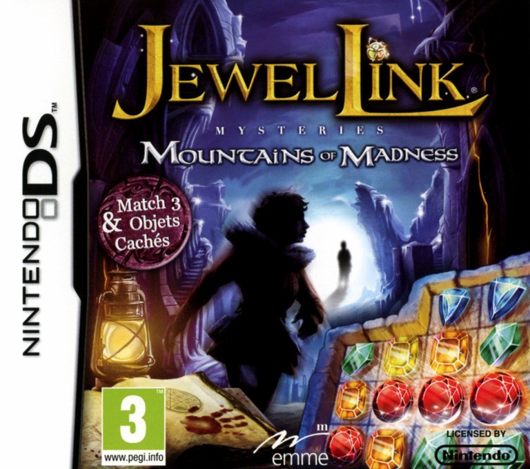 Jewel Link Mysteries - Mountains of Madness - Nintendo DS Games
