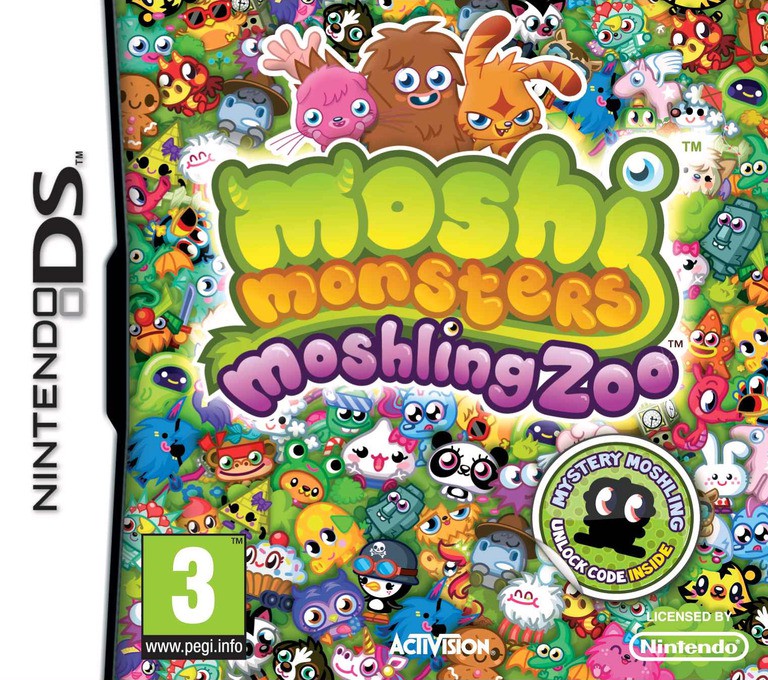 Moshi Monsters - Moshling Zoo - Nintendo DS Games