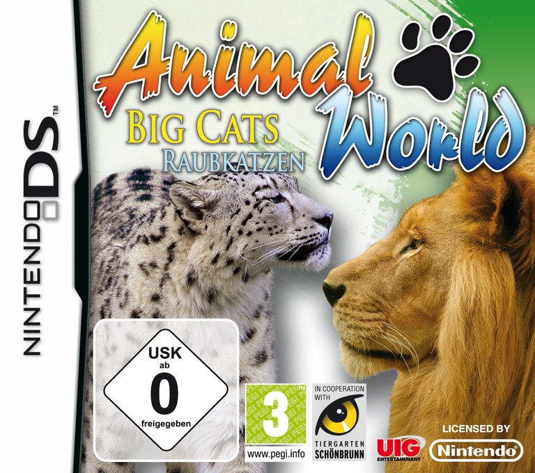 Animal World - Big Cats - Nintendo DS Games