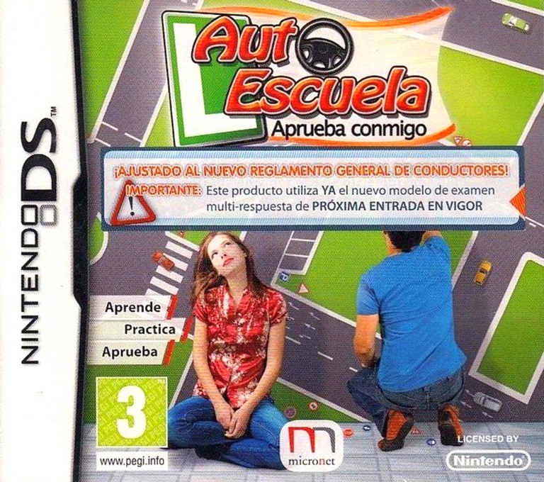 Auto Escuela - Aprueba Conmigo - Nintendo DS Games