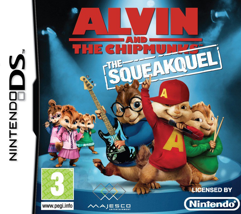Alvin and the Chipmunks - The Squeakquel - Nintendo DS Games