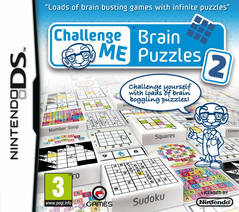 Challenge Me - Brain Puzzles 2 - Nintendo DS Games