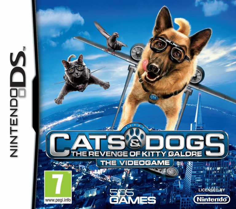 Cats & Dogs - The Revenge of Kitty Galore - The Videogame - Nintendo DS Games