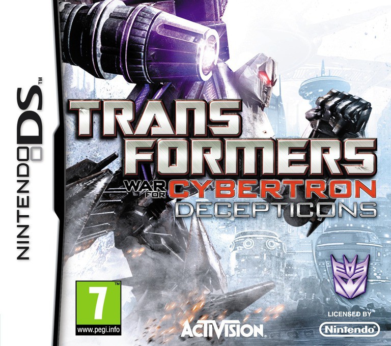 Transformers - War for Cybertron - Decepticons - Nintendo DS Games