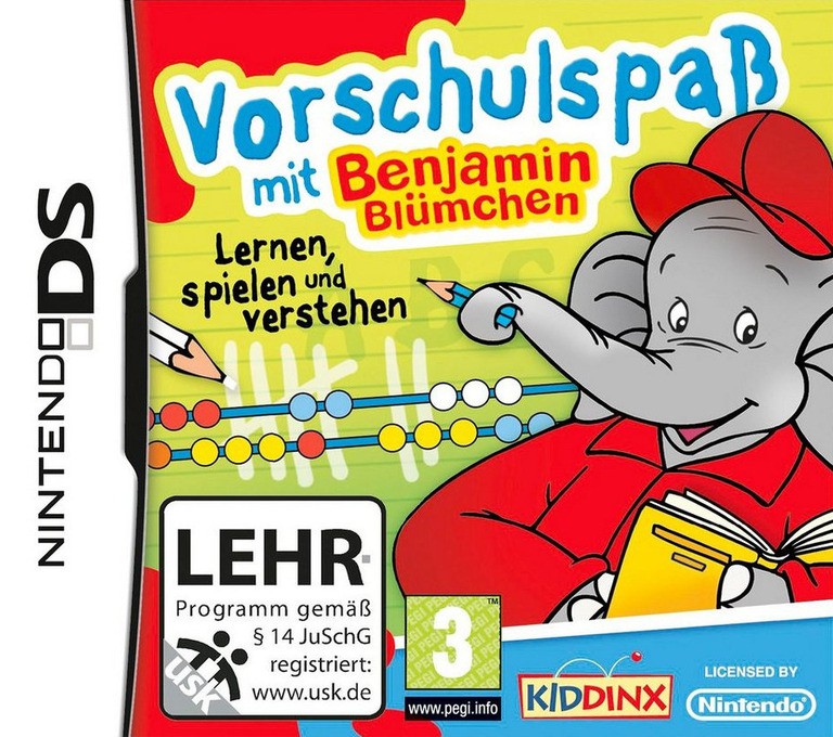 Vorschulspass mit Benjamin Blümchen - Nintendo DS Games