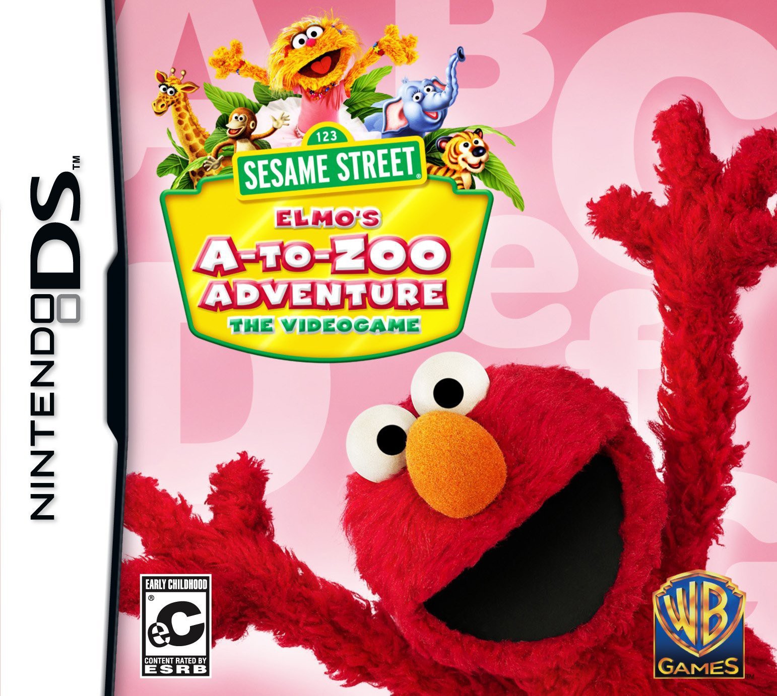 Sesame Street - Elmo's A-to-Zoo Adventure - The Videogame - Nintendo DS Games