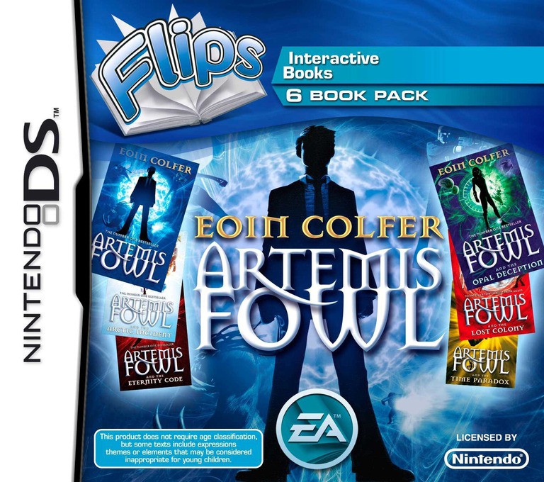 Flips 6 Book Pack - Eoin Colfer - Artemis Fowl - Nintendo DS Games