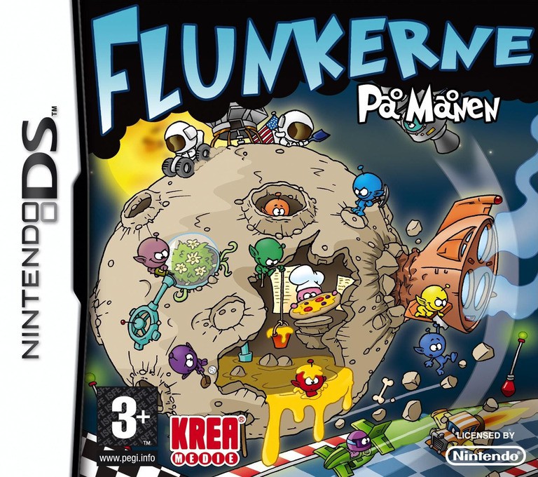 Flunkerne - På Månen - Nintendo DS Games
