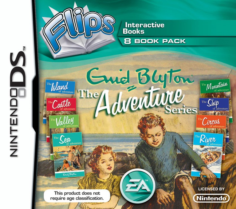 Flips 8 Book Pack - Enid Blyton - The Adventure Series - Nintendo DS Games