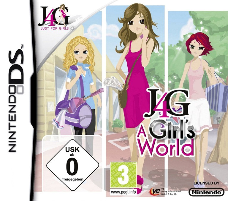 J4G - A Girl's World - Nintendo DS Games