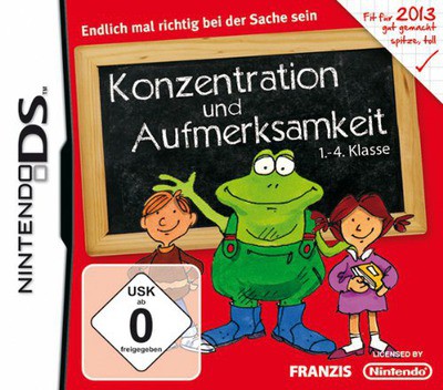 Konzentration und Aufmerksamkeit 1.-4. Klasse - Nintendo DS Games