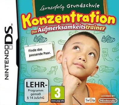 Lernerfolg Grundschule - Konzentration - Der Aufmerksamkeitstrainer - Nintendo DS Games