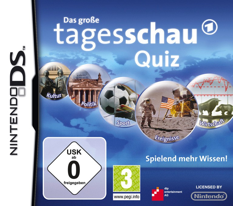 Das Grosse Tagesschau Quiz - Nintendo DS Games