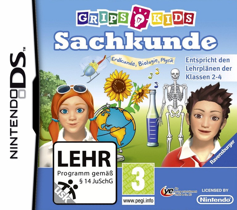 GripsKids - Sachkunde - Nintendo DS Games