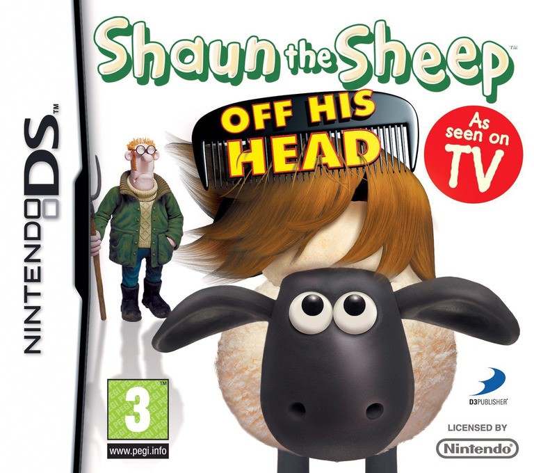 Shaun the Sheep - Off His Head - Nintendo DS Games