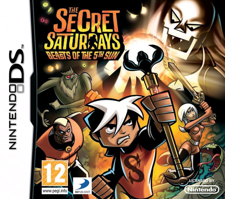 The Secret Saturdays - Beasts of the 5th Sun - Nintendo DS Games