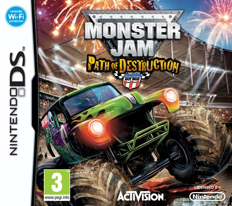 Monster Jam - Path of Destruction - Nintendo DS Games