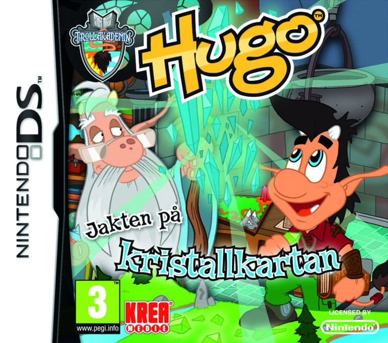 Hugo - Trollakademin 2 - Jakten på Kristallkartan - Nintendo DS Games
