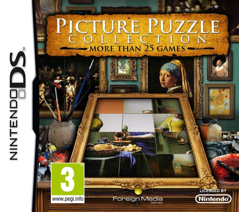 Picture Puzzle Collection - Nintendo DS Games