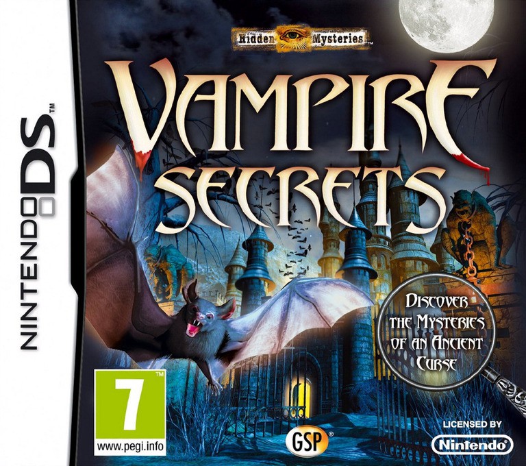 Hidden Mysteries - Vampire Secrets - Nintendo DS Games