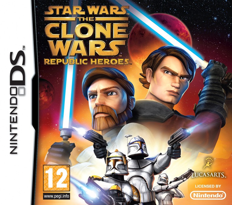 Star Wars - The Clone Wars - Republic Heroes - Nintendo DS Games