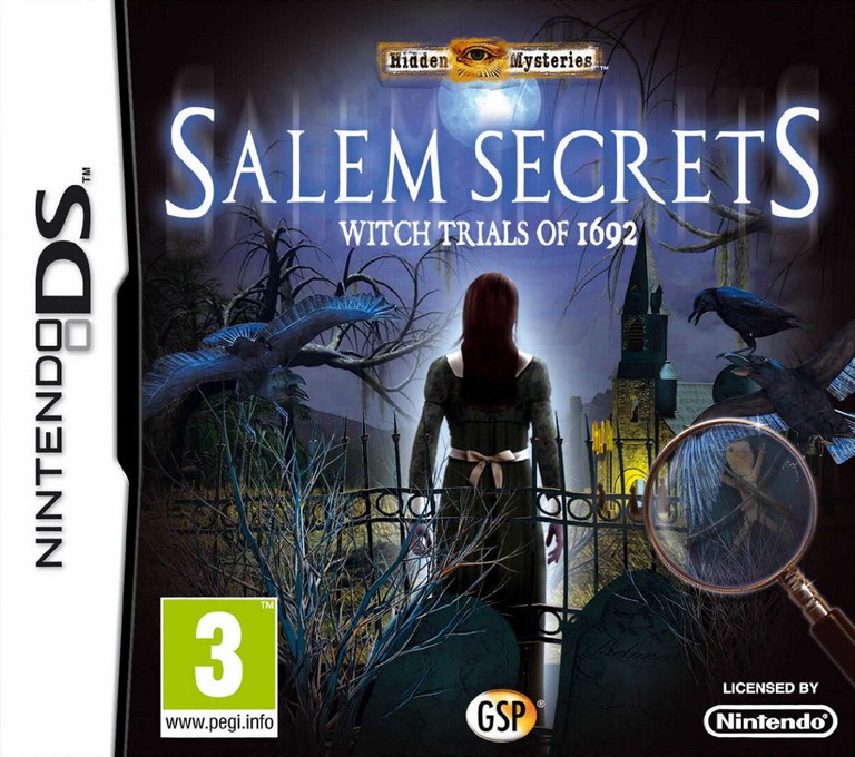 Hidden Mysteries - Salem Secrets - Nintendo DS Games