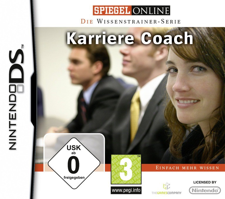 Spiegel Online - Die Wissenstrainer-Serie - Karriere Coach - Nintendo DS Games