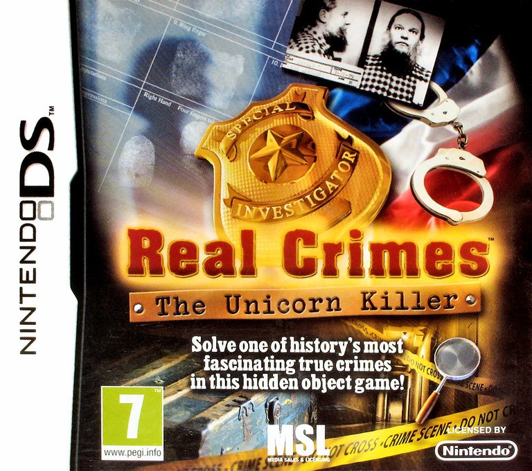 Real Crimes - The Unicorn Killer - Nintendo DS Games
