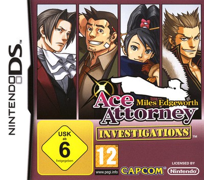 Ace Attorney Investigations - Miles Edgeworth - Nintendo DS Games