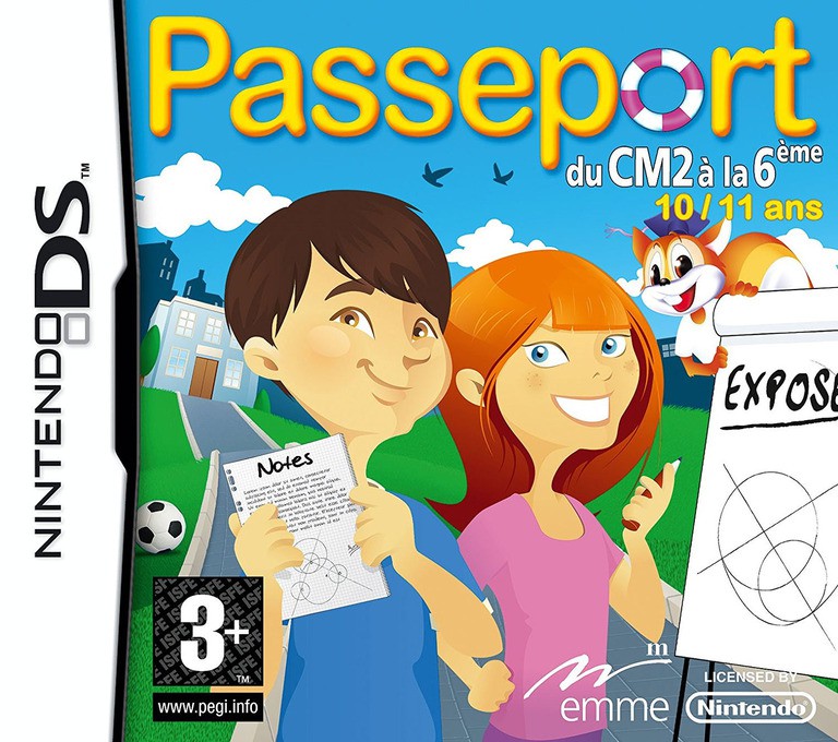 Passeport du CM2 a la 6eme - Nintendo DS Games