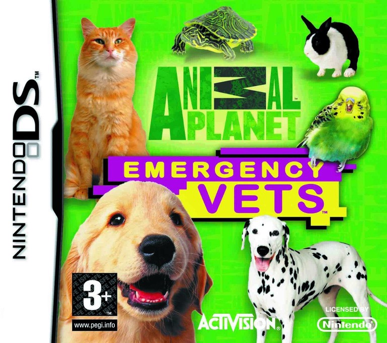 Animal Planet - Emergency Vets - Nintendo DS Games