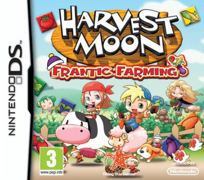 Harvest Moon - Frantic Farming - Nintendo DS Games