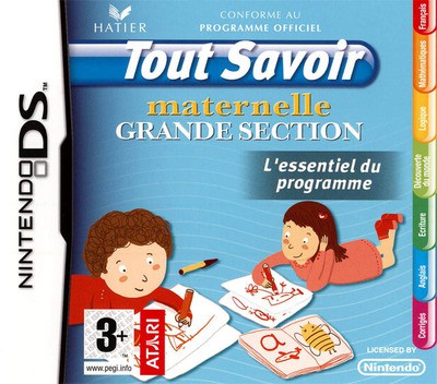Tout Savoir Maternelle Grande Section - L'Essentiel du Programme - Nintendo DS Games