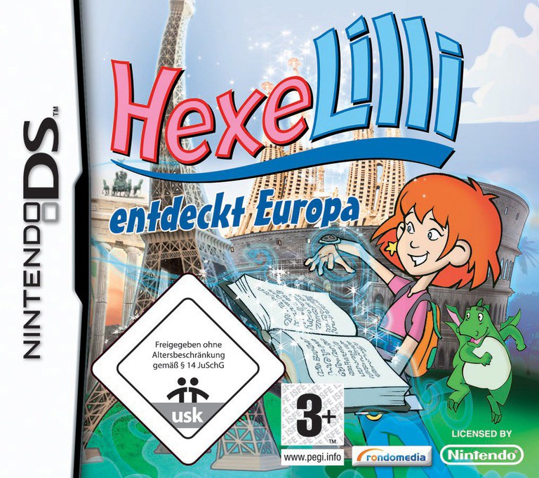 Hexe Lilli Entdeckt Europa - Nintendo DS Games