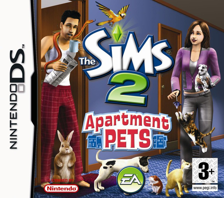 The Sims 2 - Apartment Pets - Nintendo DS Games