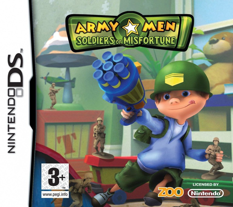 Army Men - Soldiers of Misfortune - Nintendo DS Games