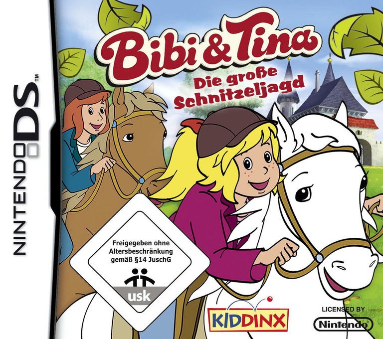 Bibi & Tina - The Great Paper Chase - Nintendo DS Games